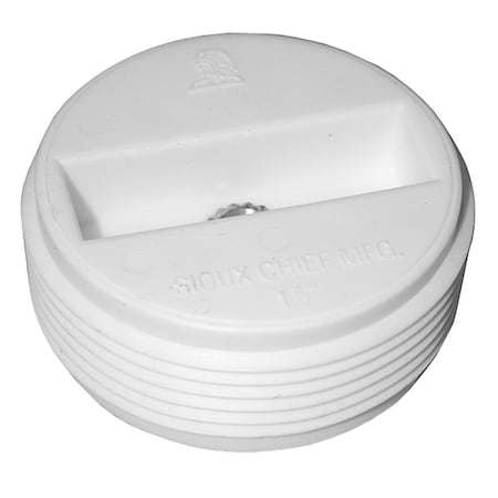 Jones Stephens 3-1/2in. Countersunk Cleanout Plug with Insert P49935